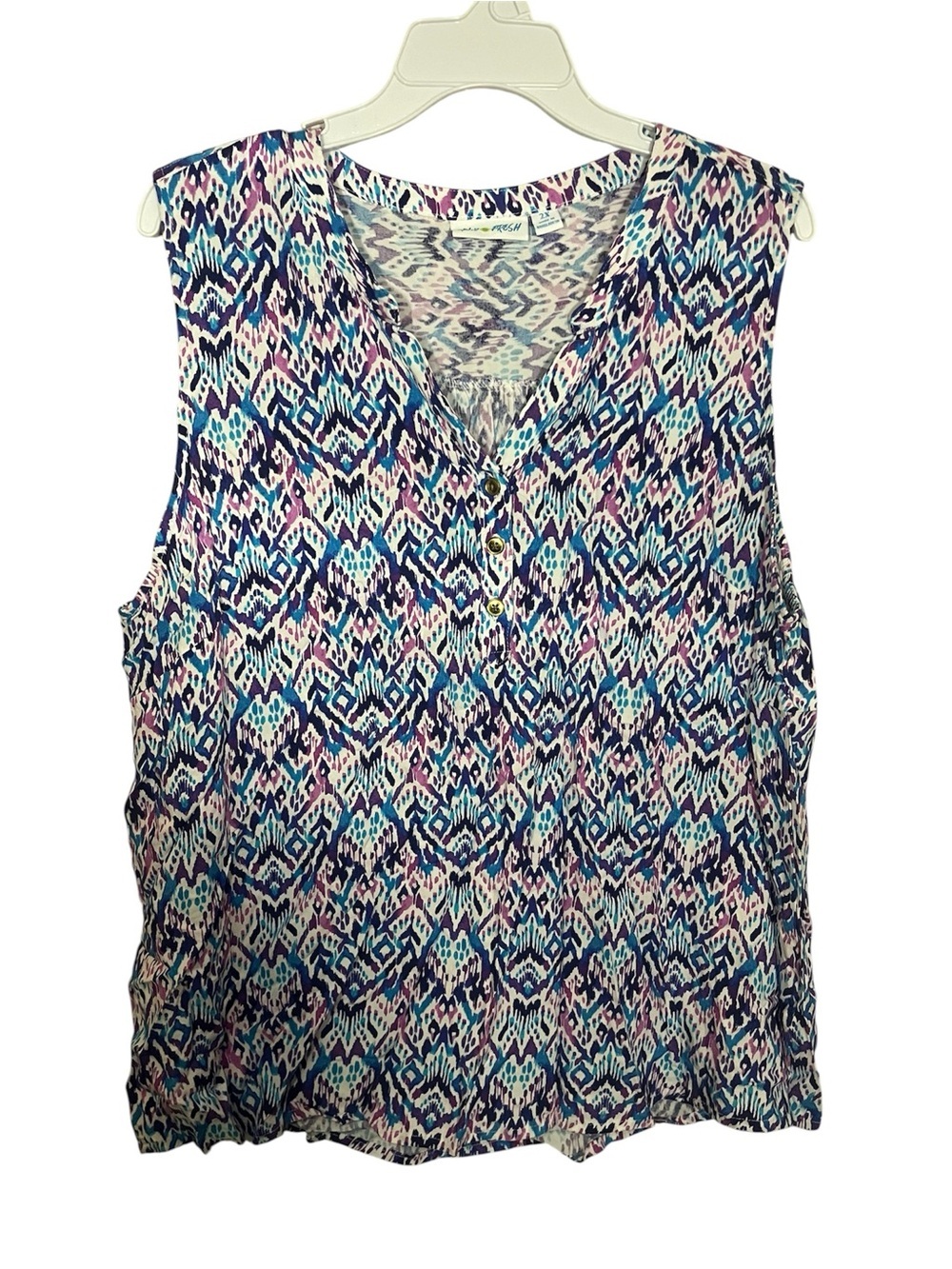Kiwi Fresh 2XL Sleeveless V-Neck Camisole